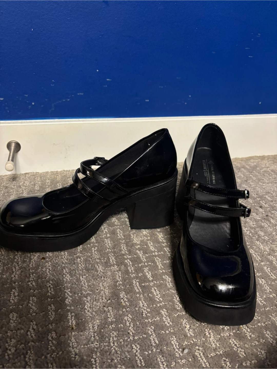 Call It Spring Black Mary Jane Heels - photo 3