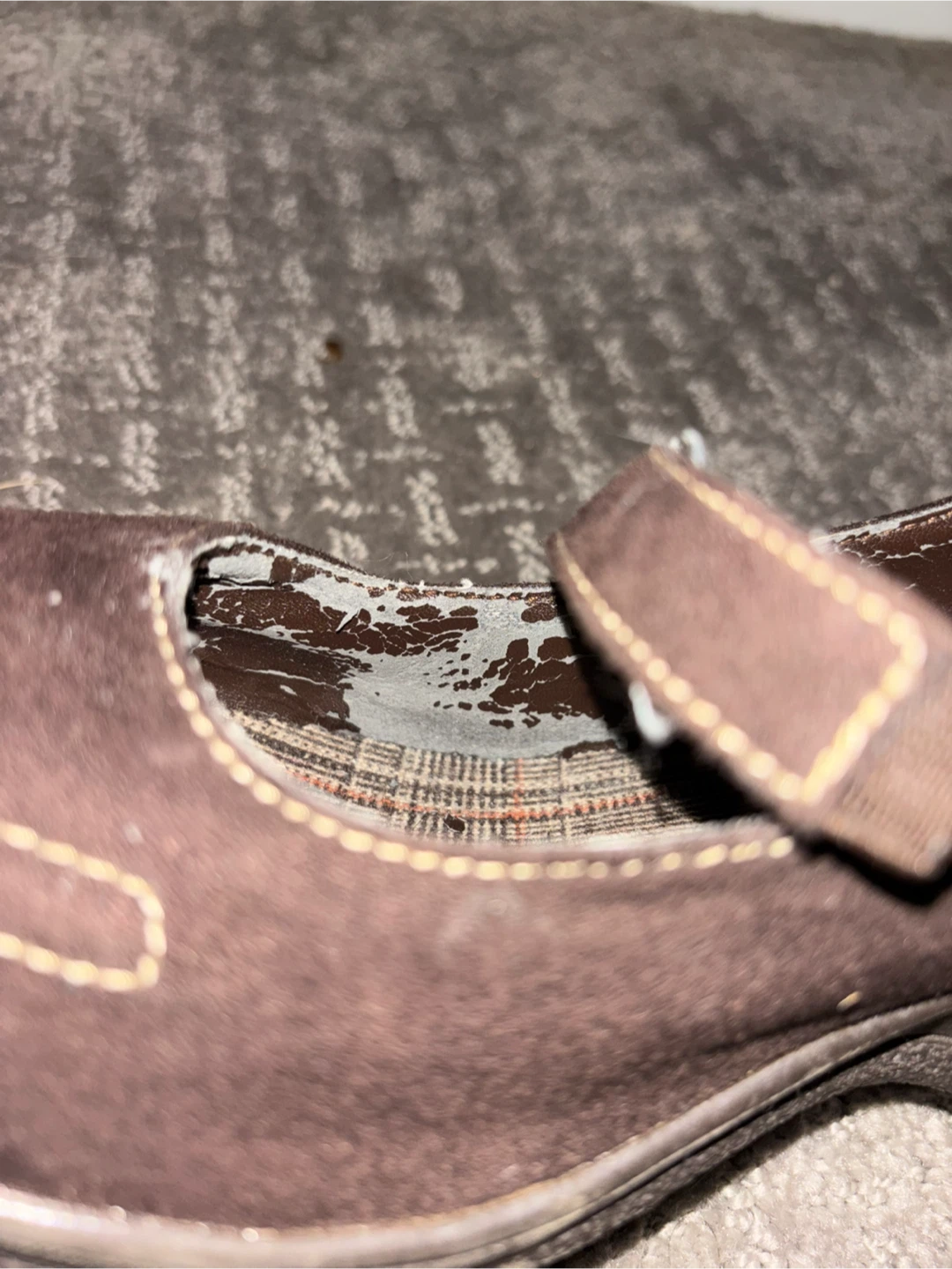 Joy & Peace Brown Mary Jane Wedges - photo 4