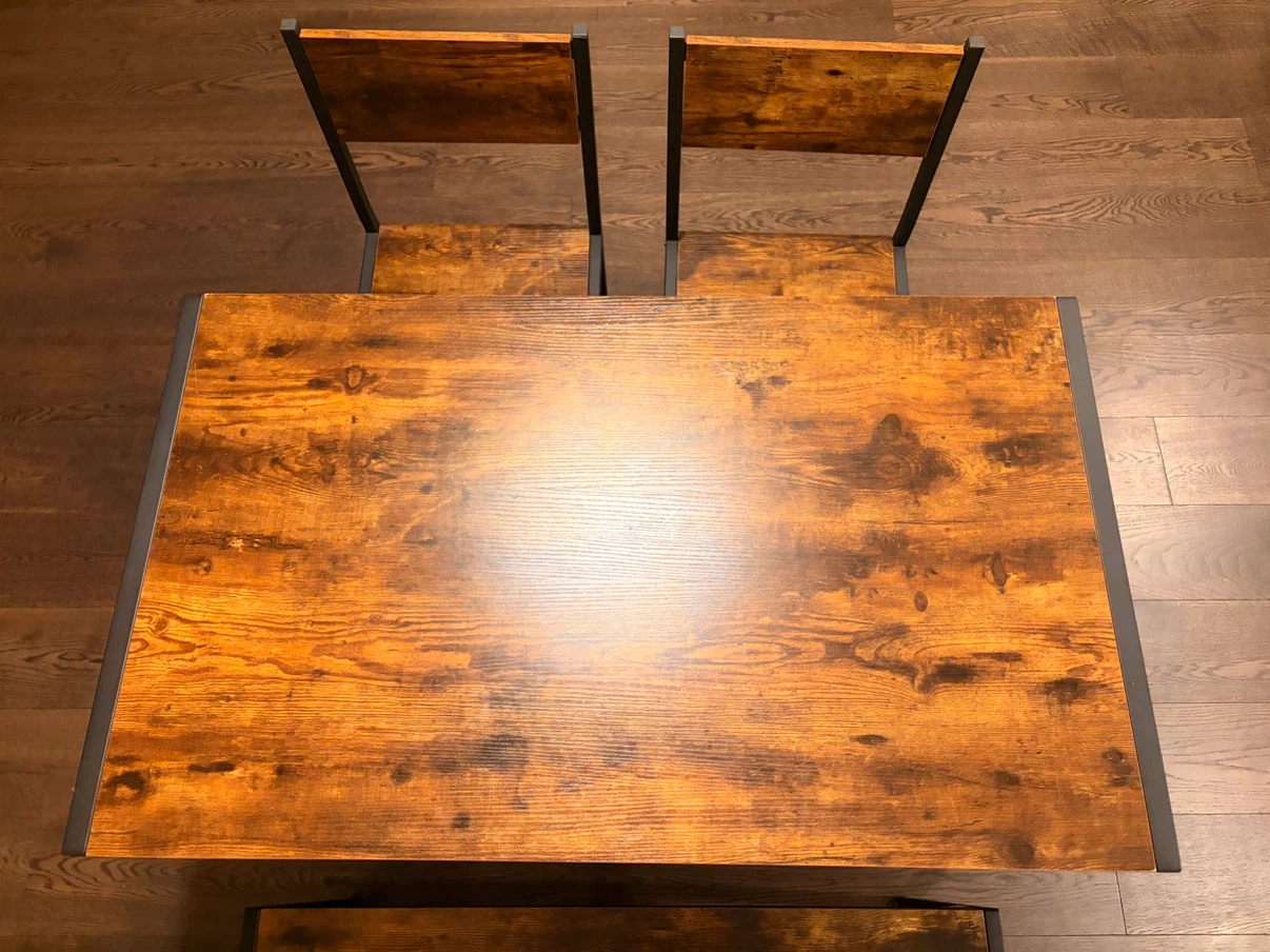 Industrial Style Dining Table Set - photo 4