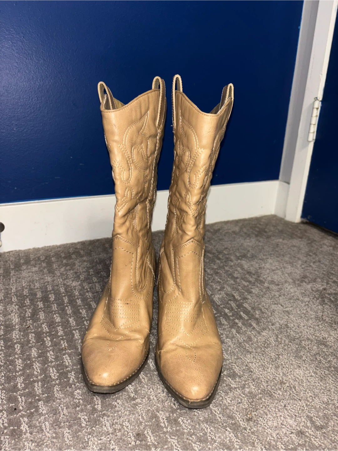 Tan Western Cowgirl Boots - photo 3