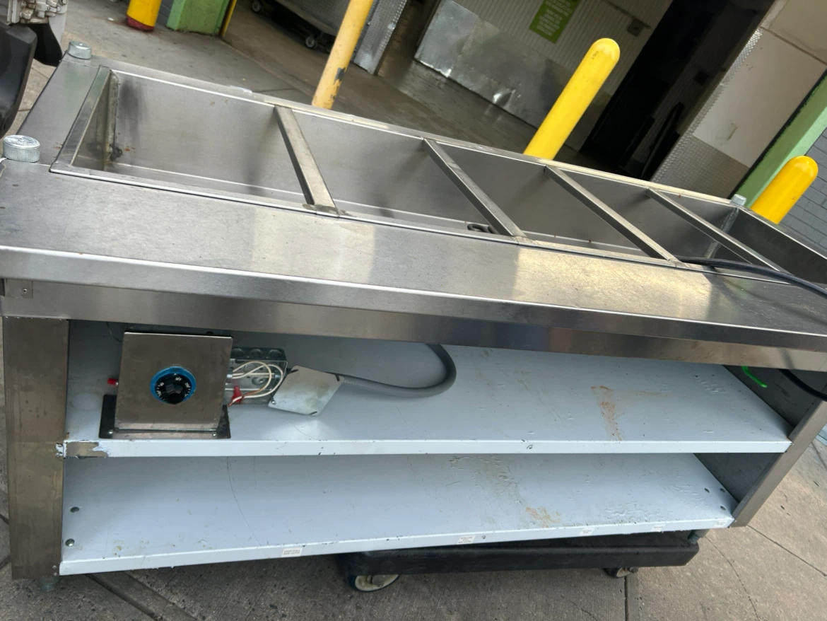 Commercial Stainless Steel Food Warmer Steam Table - photo 2