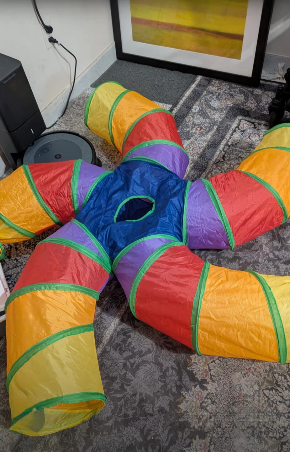 Five-Way Pet Play Tunnel