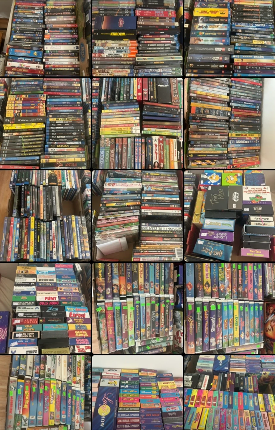 Collectors Estate Clearance: DVD BluRay VHS Sun Oct 4