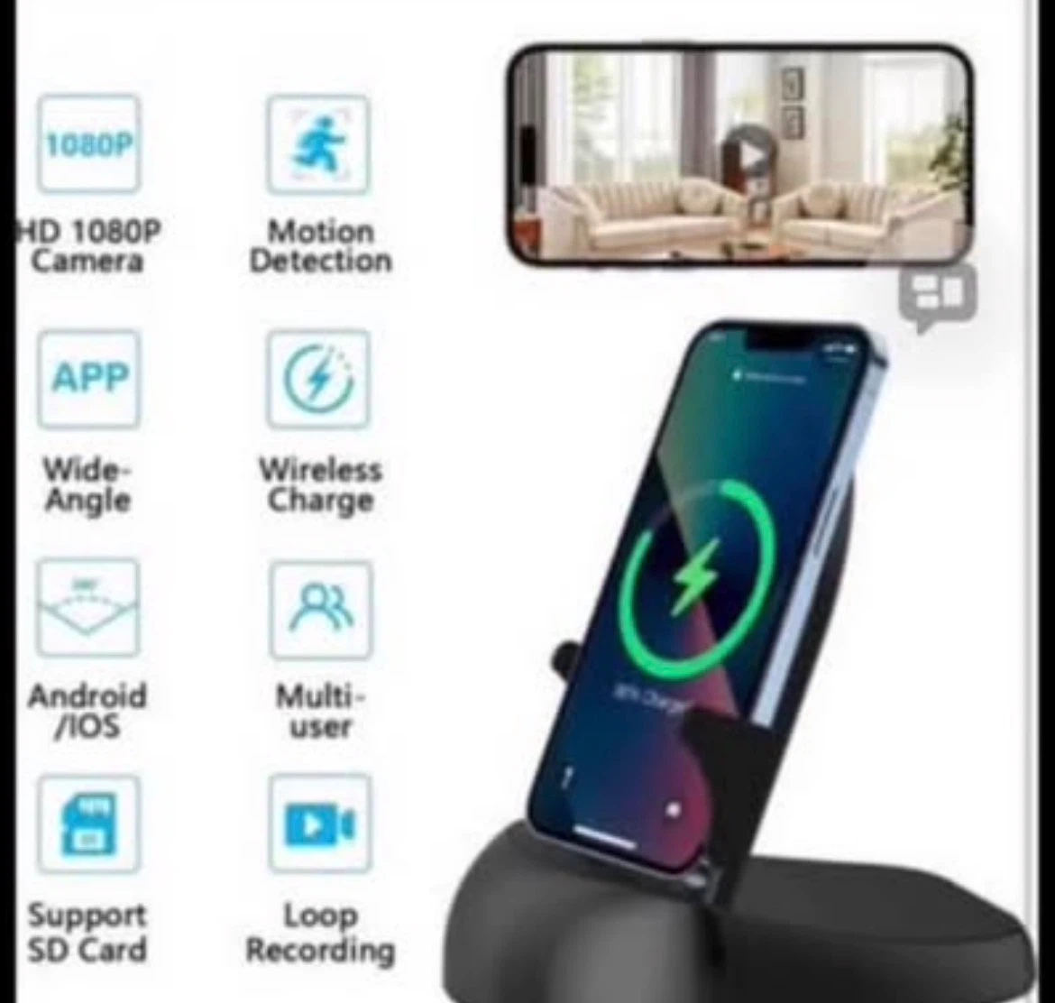 2in1 Phone charger and camera