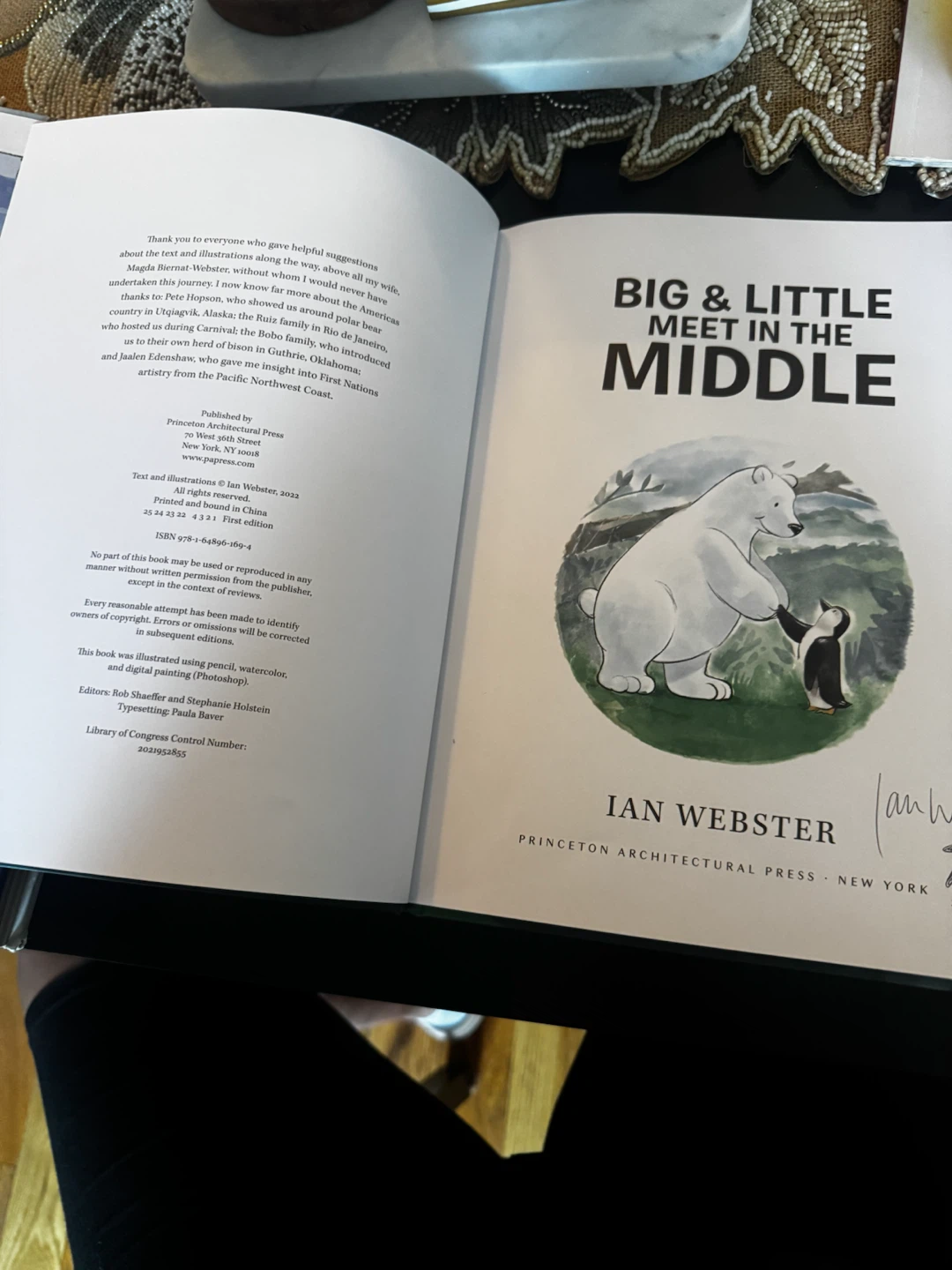 Title: Big & Little Meet in the Middle by Ian Webster - photo 2