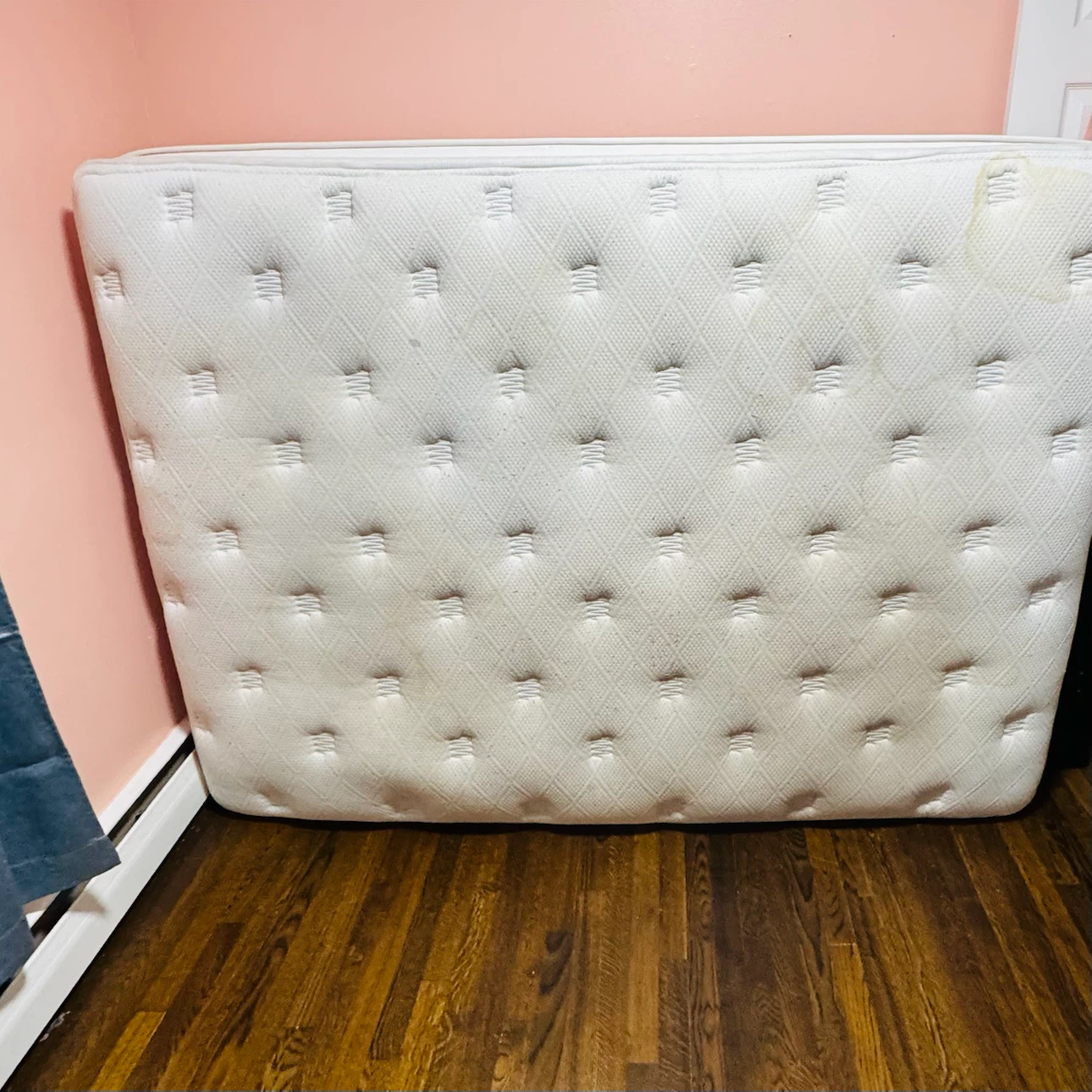 Black Full Size Bed Frame and Mattress - photo 4