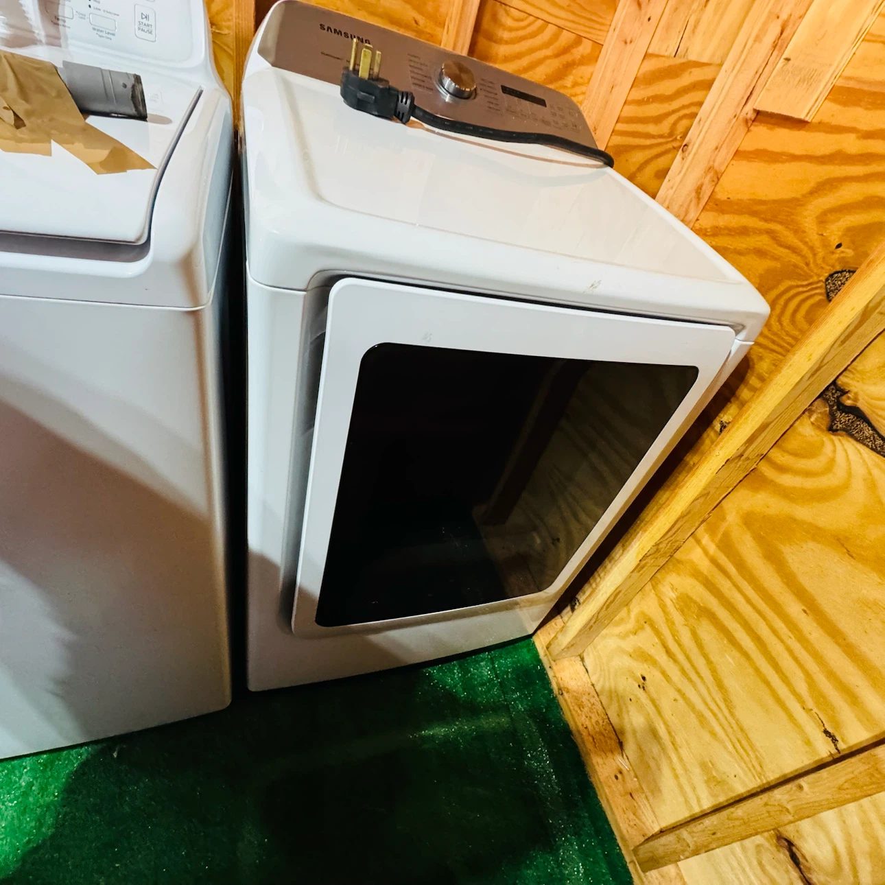 Samsung Top Load Washer and Dryer - photo 2