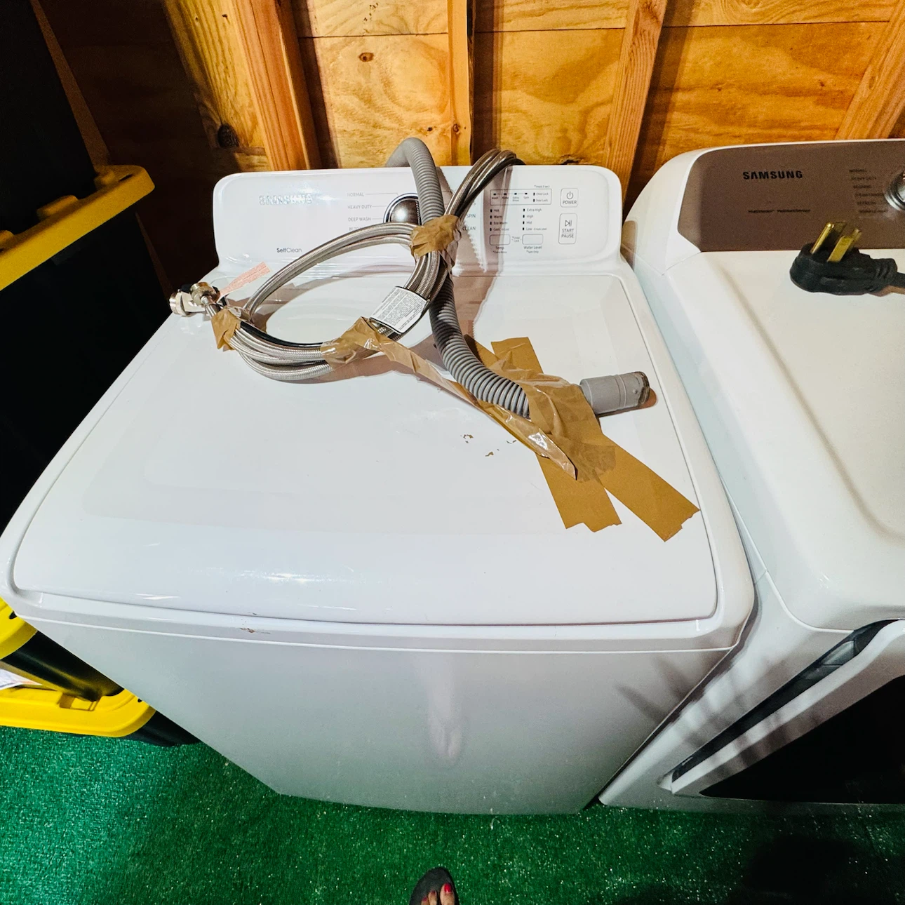Samsung Top Load Washer and Dryer - photo 4