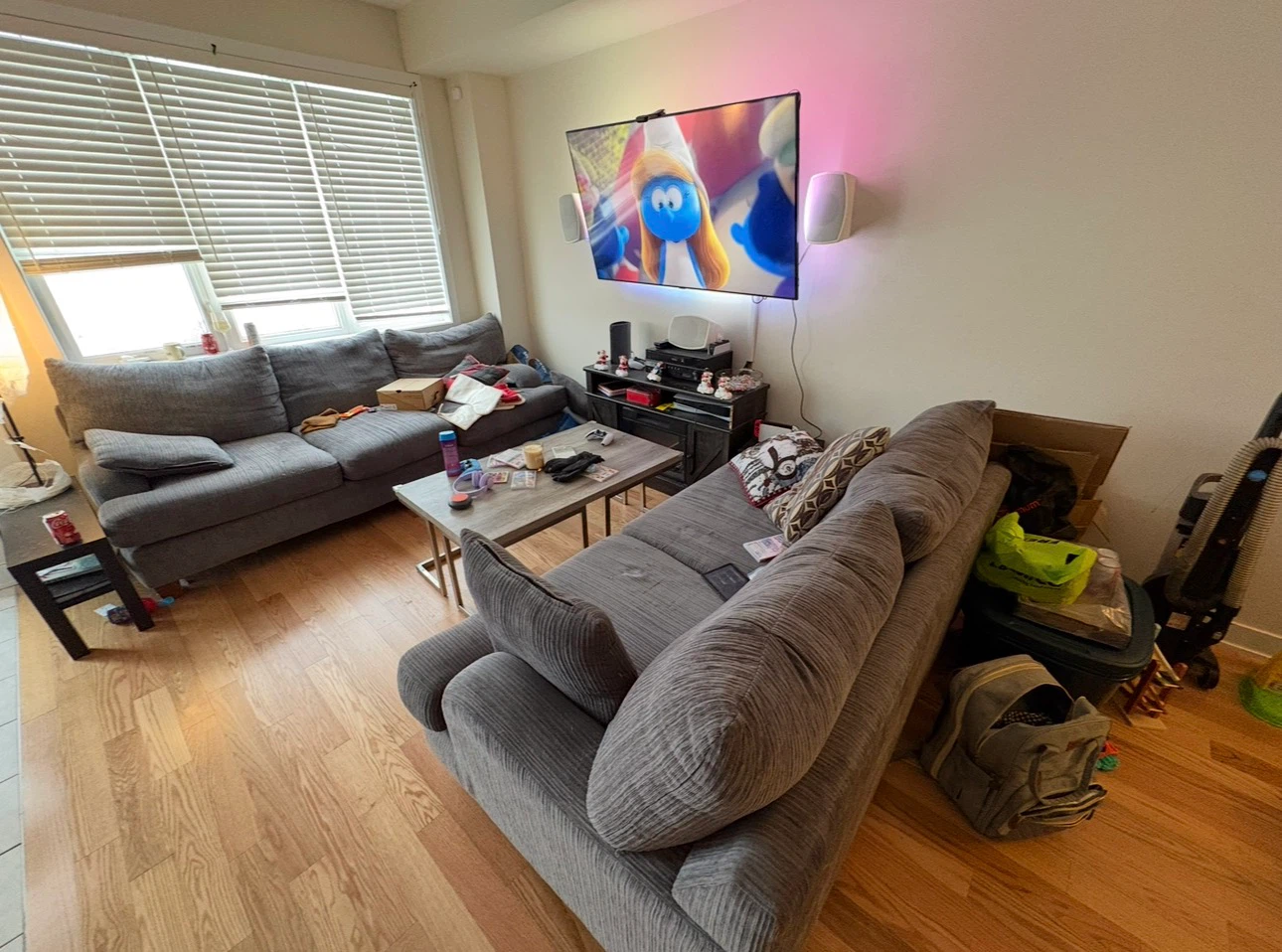 Grey sectional sofa - photo 2