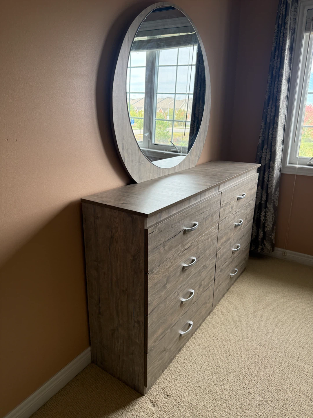 Storage bed, mattress,dresser with mirror, nighttables - photo 4