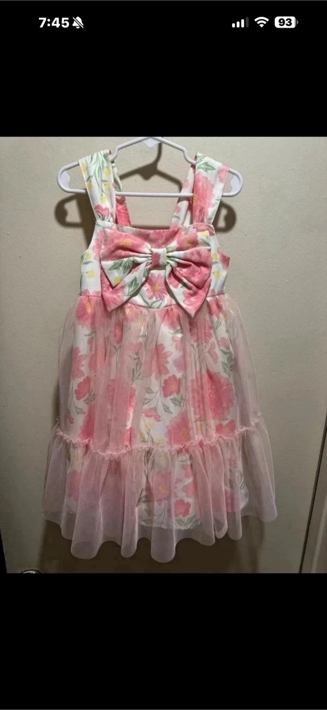 Catherine Malandrino Floral Tulle Dress + Purse & Hairclip NWT - photo 2