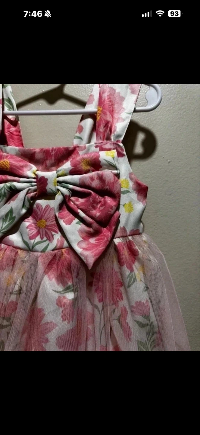 Catherine Malandrino Floral Tulle Dress + Purse & Hairclip NWT - photo 3