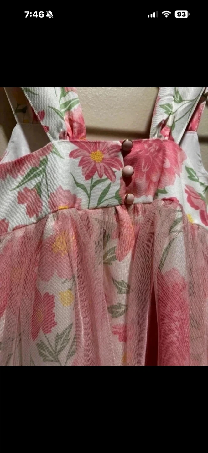 Catherine Malandrino Floral Tulle Dress + Purse & Hairclip NWT - photo 5