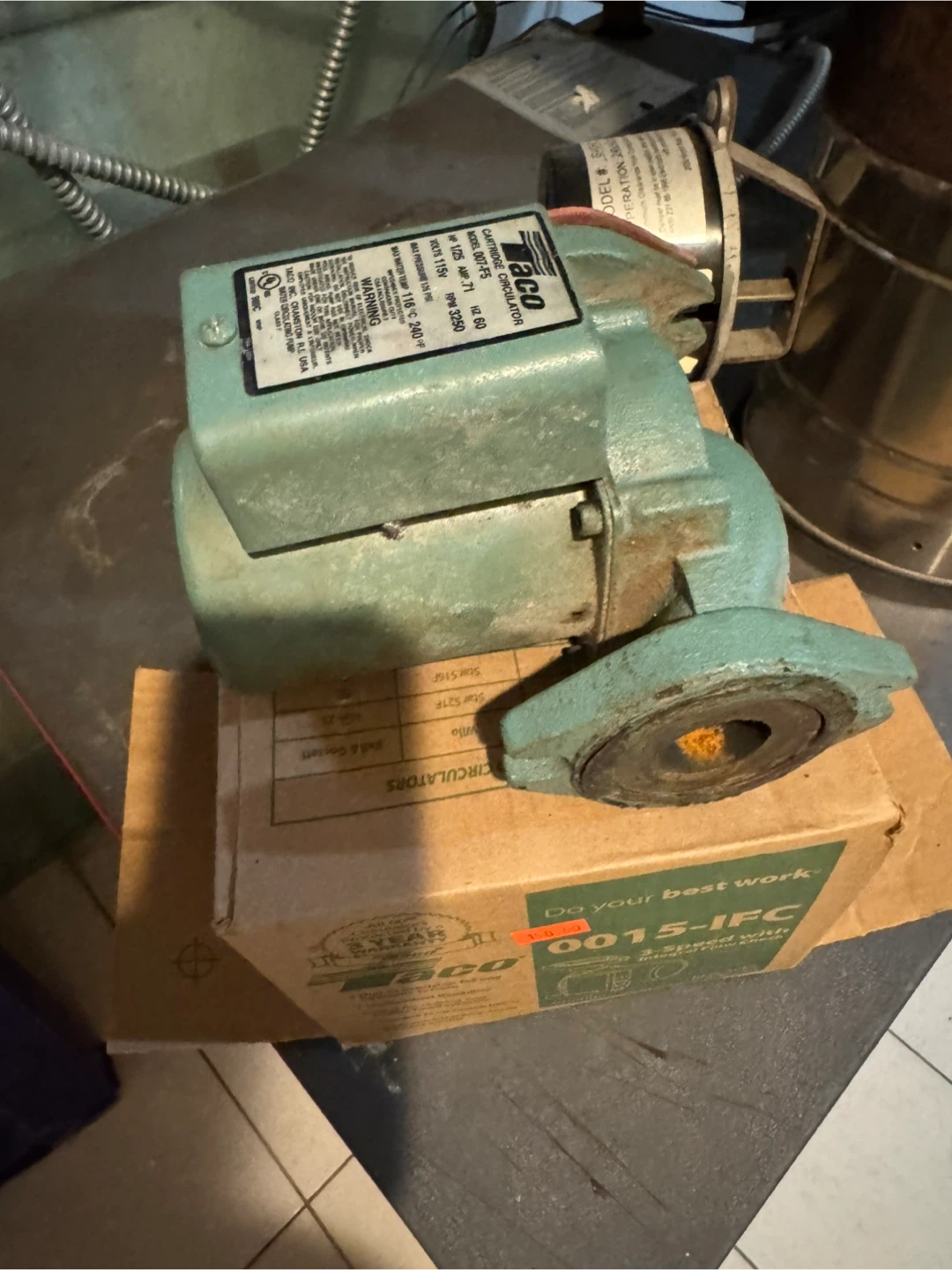 Taco 007-F5 Cartridge Circulator Pump - photo 2