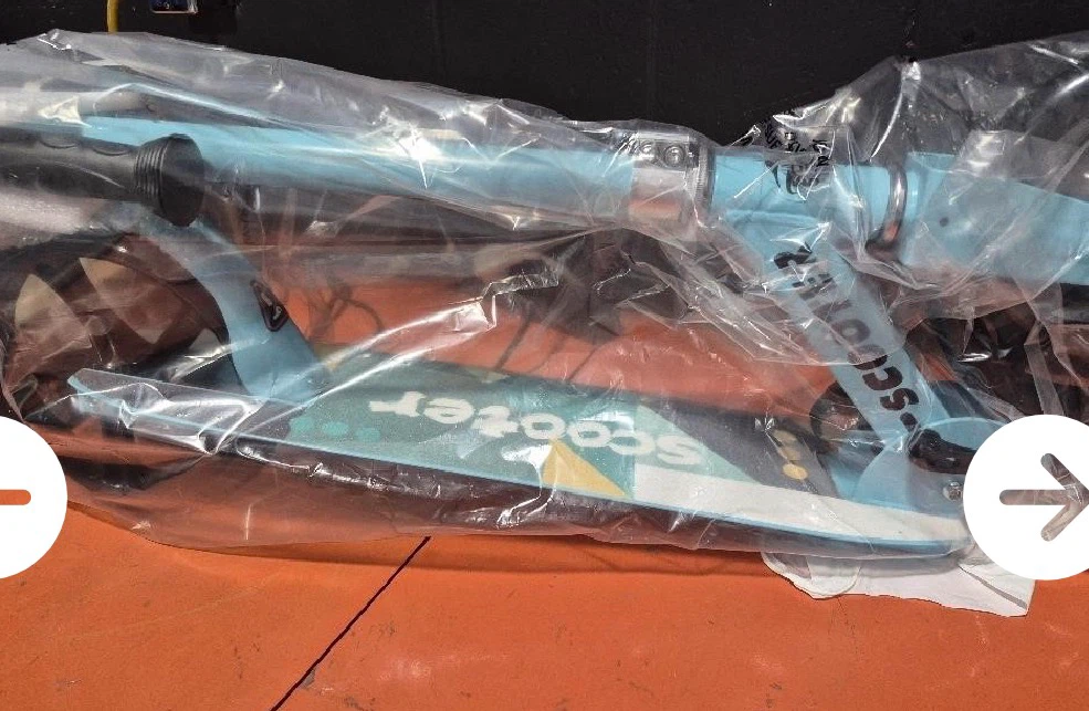 Adjustable Teal Folding Scooter - photo 3