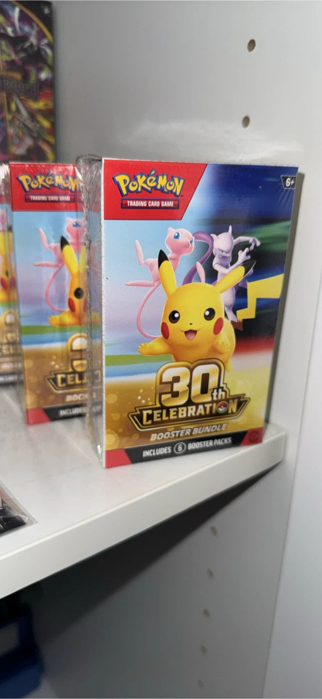 Pokemon TCG 30th Celebrations Booster Bundle | 6 Packs