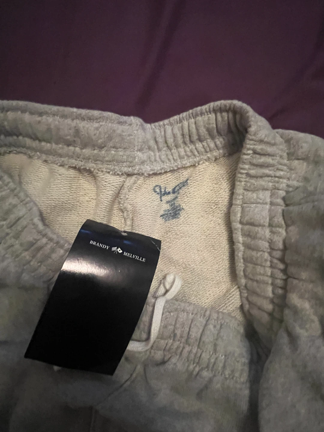 Brandy Melville John Galt Grey Sweatpants - photo 2