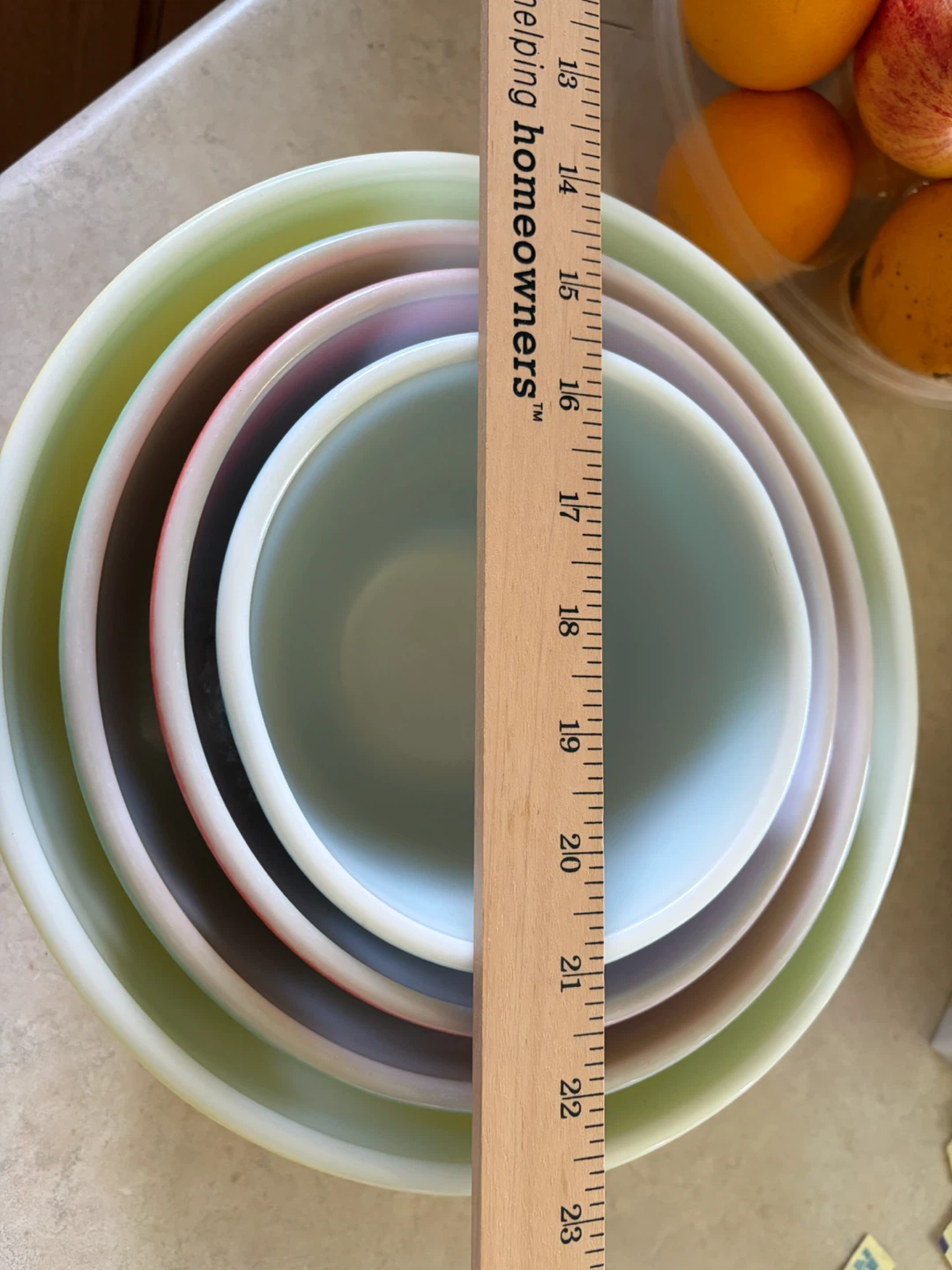 Vintage Pyrex Nesting Mixing Bowl Set - photo 4