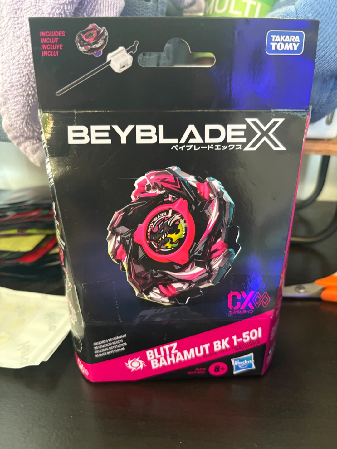 Takara Tomy Beyblade X Blitz Bahamut BK 1-50I