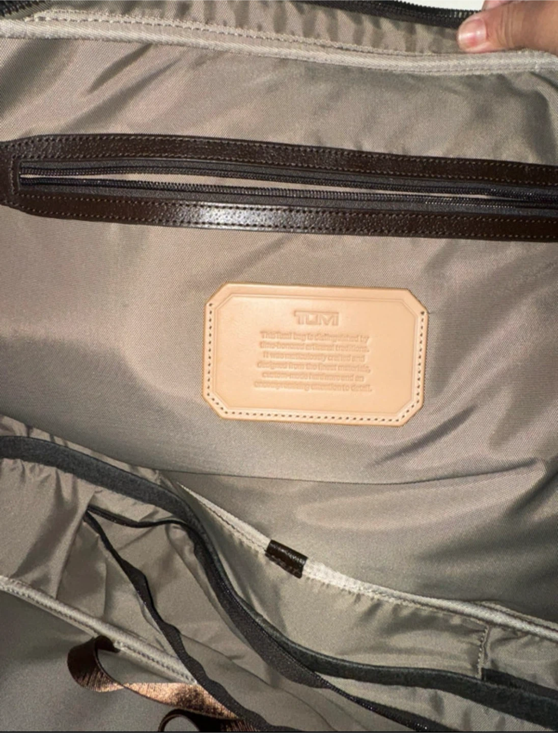 TUMI Astor Trinity Designer Travel Bag –Sold Out at Nordstrom! - photo 2