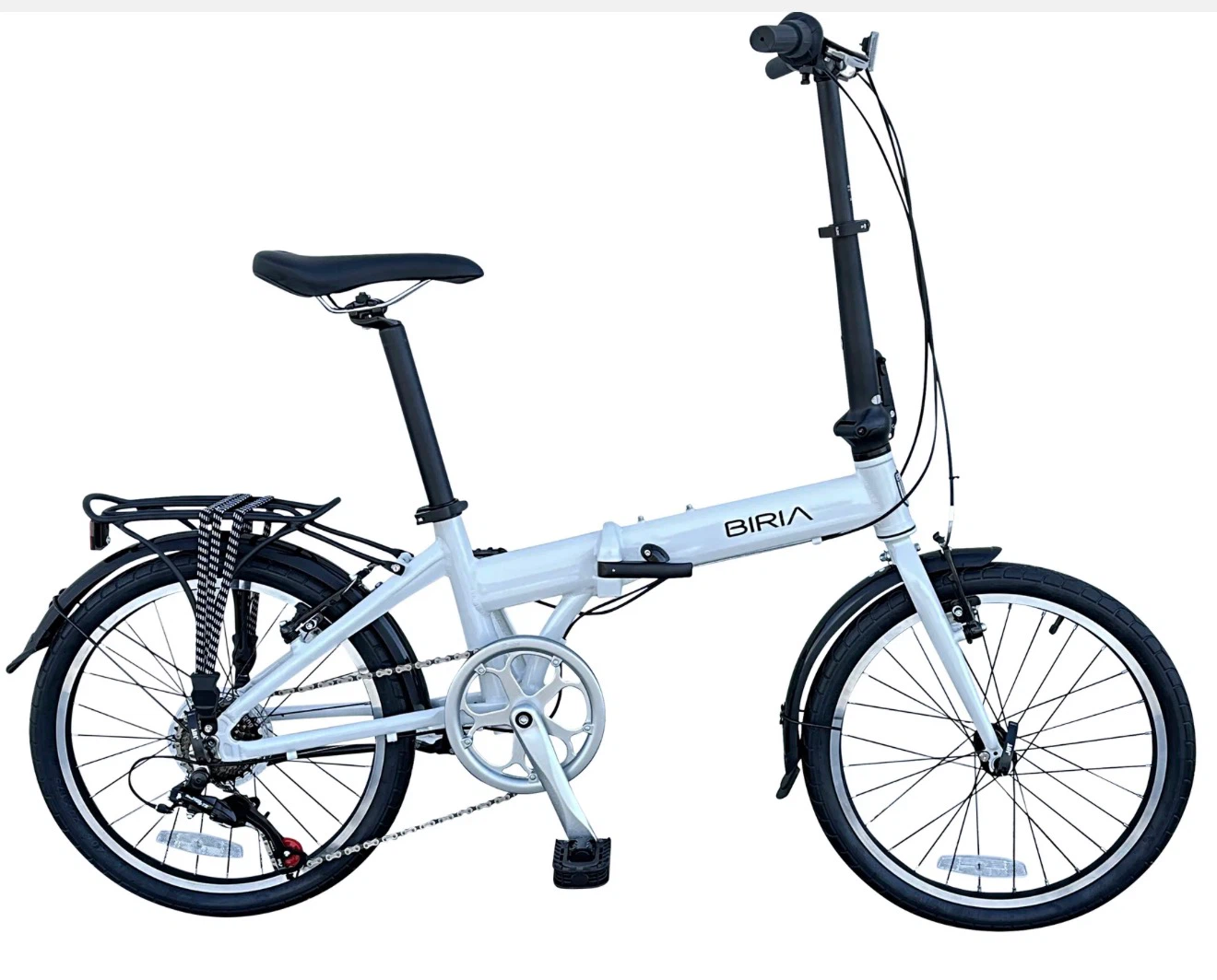 Biria Folding Bicycle White