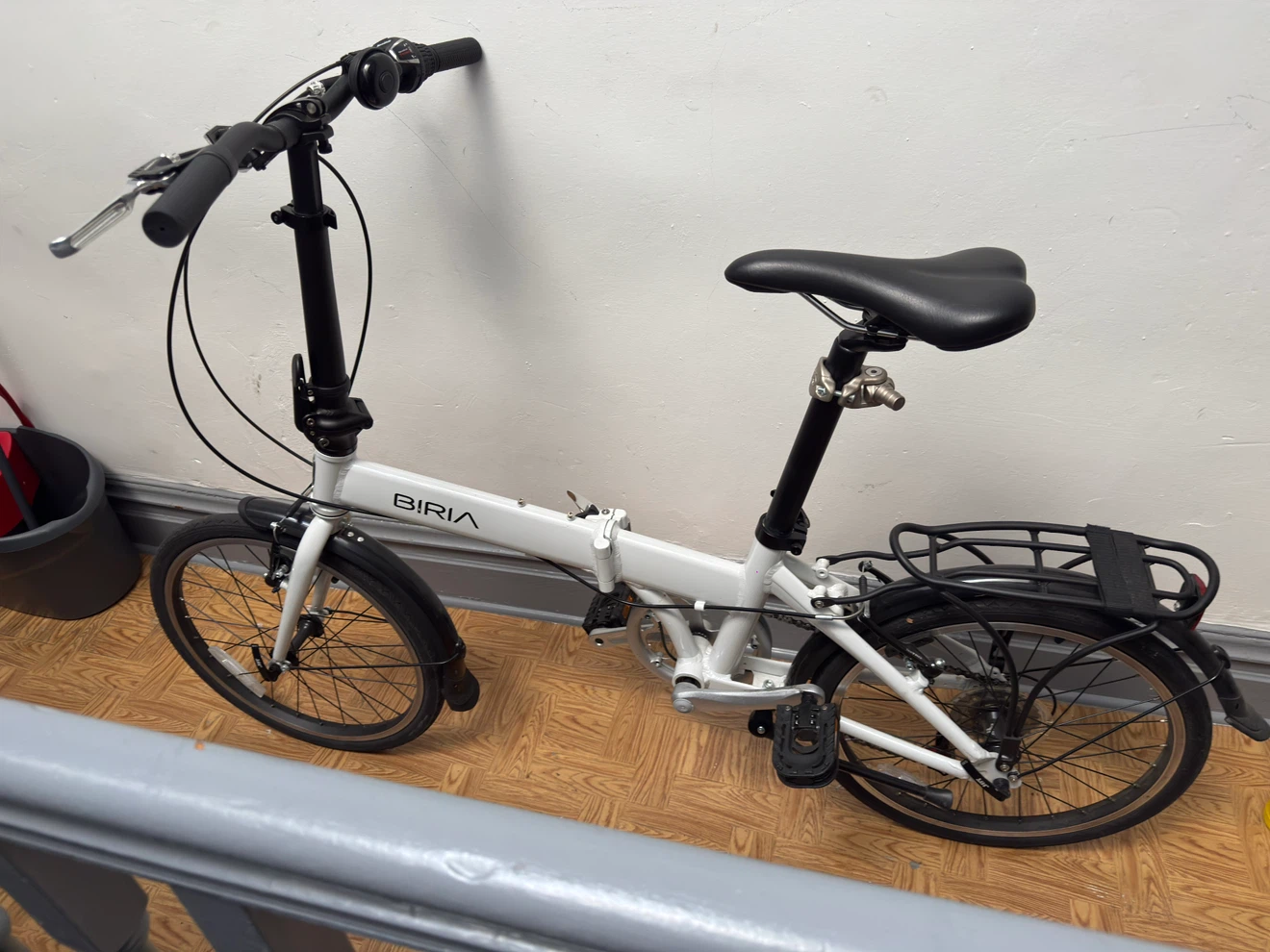 Biria Folding Bicycle White - photo 2