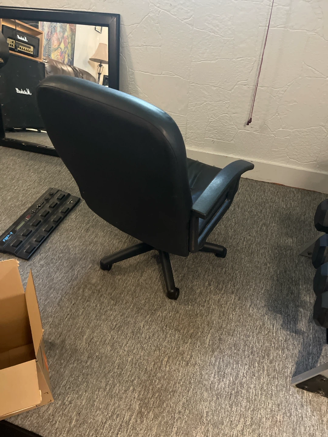 Black Office Desk Chair - photo 2