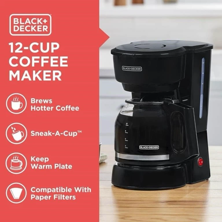 Black+Decker 12-Cup Coffee Maker
