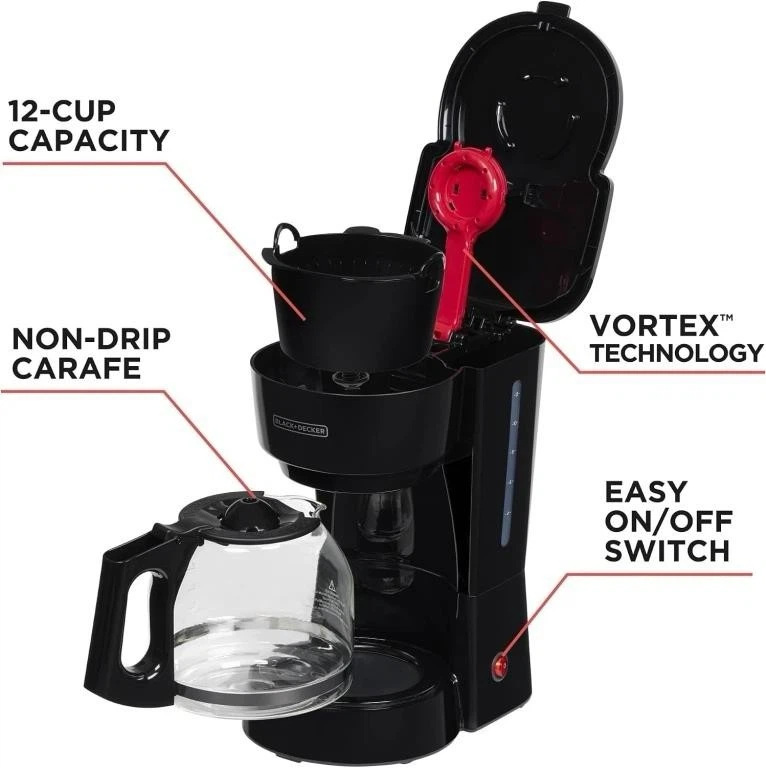 Black+Decker 12-Cup Coffee Maker - photo 2