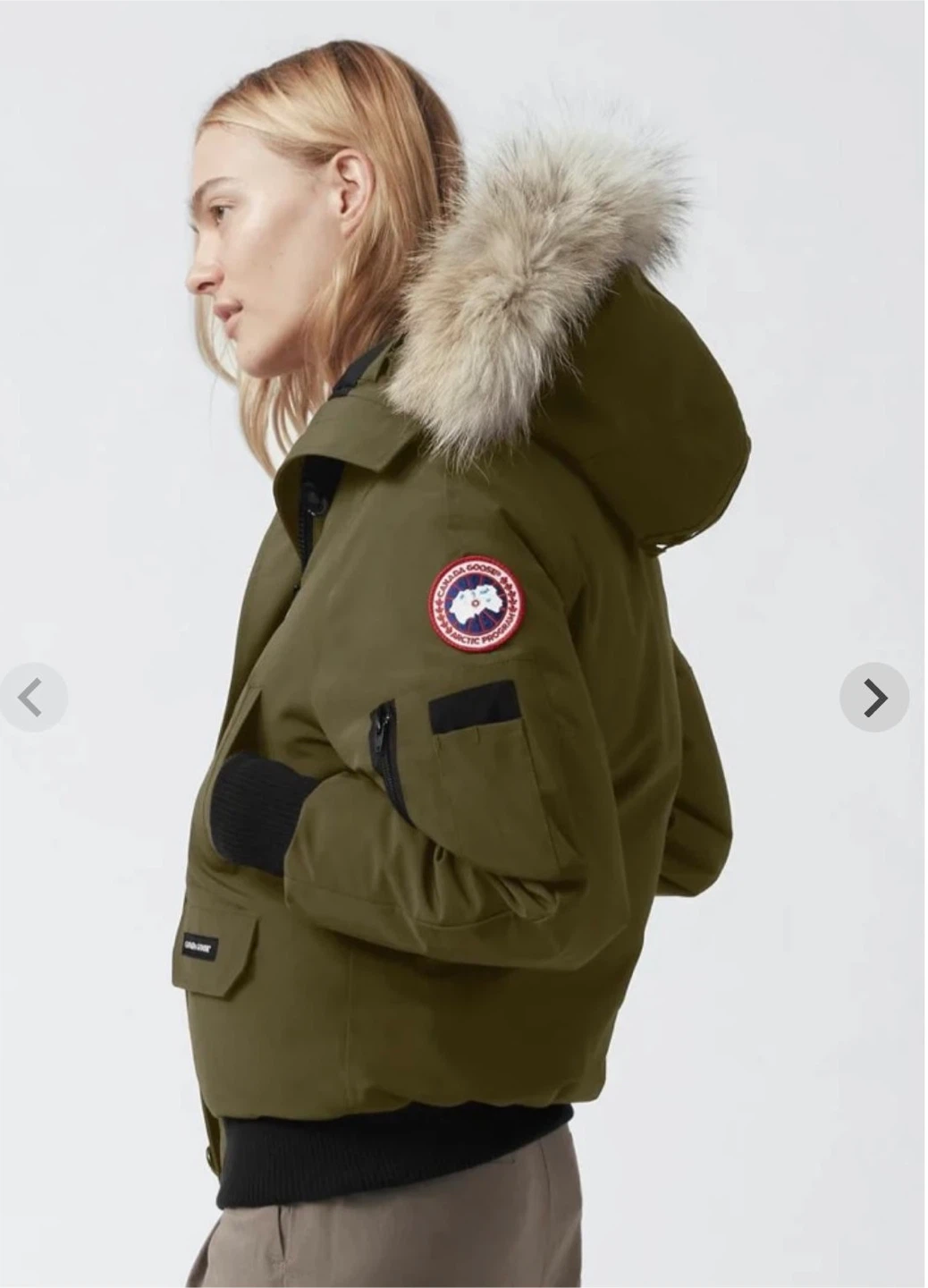 Women’s Canada Goose Chilliwack Bomber Jacket - Size Small