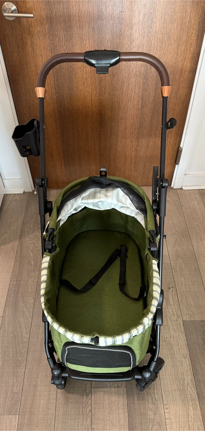 AOPEC Olive Green Pet Stroller - photo 3