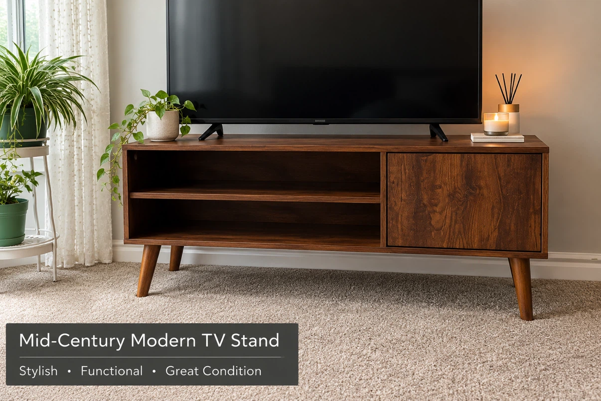 Mid-Century Modern TV Stand