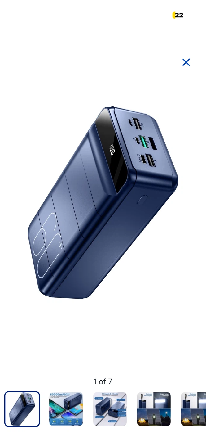 PDBEST 60000mAh Fast Charging Power Bank
