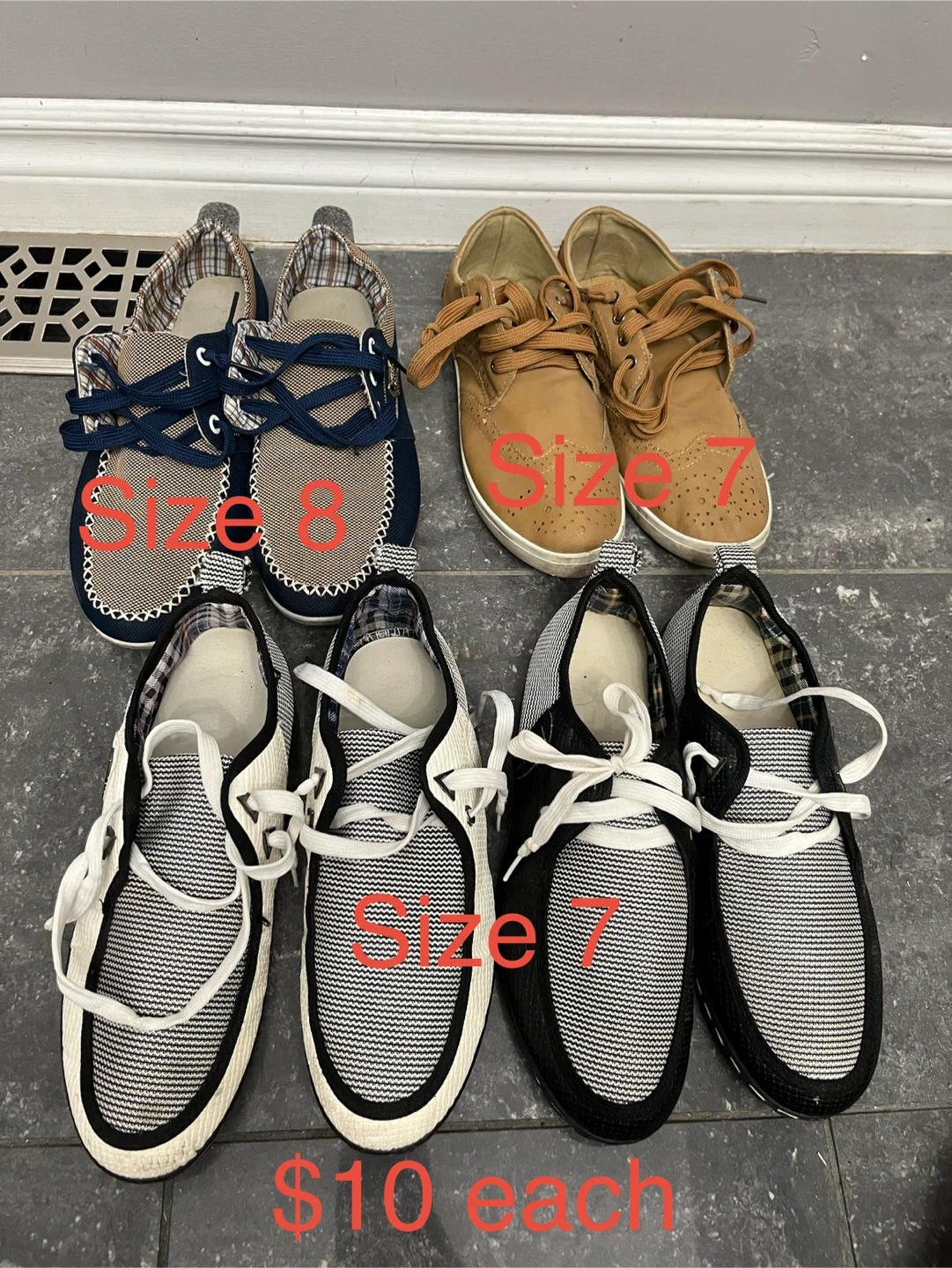 Assorted Men's Footwear Collection . Prices vary - photo 4