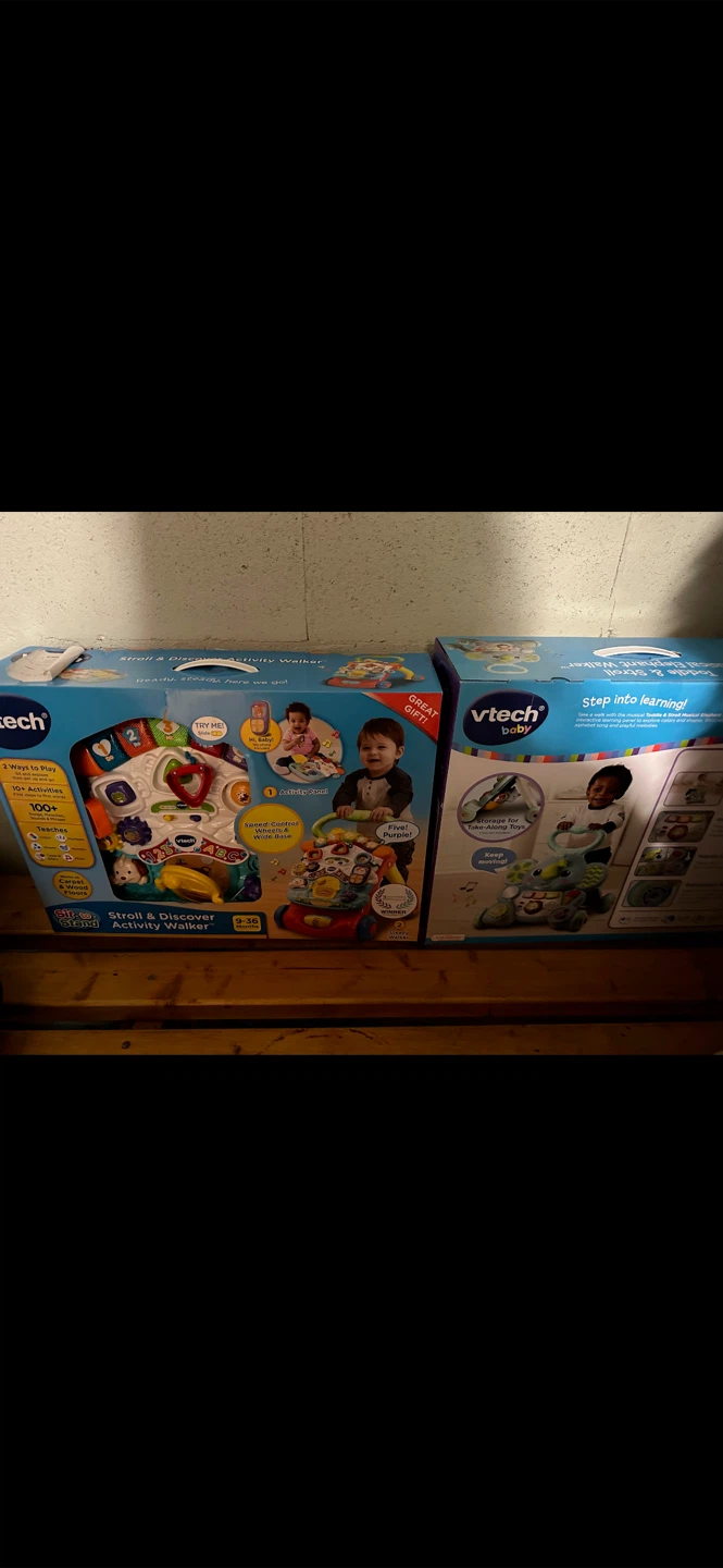 VTech Baby Walker Bundle - Stroll & Discover and Elephant