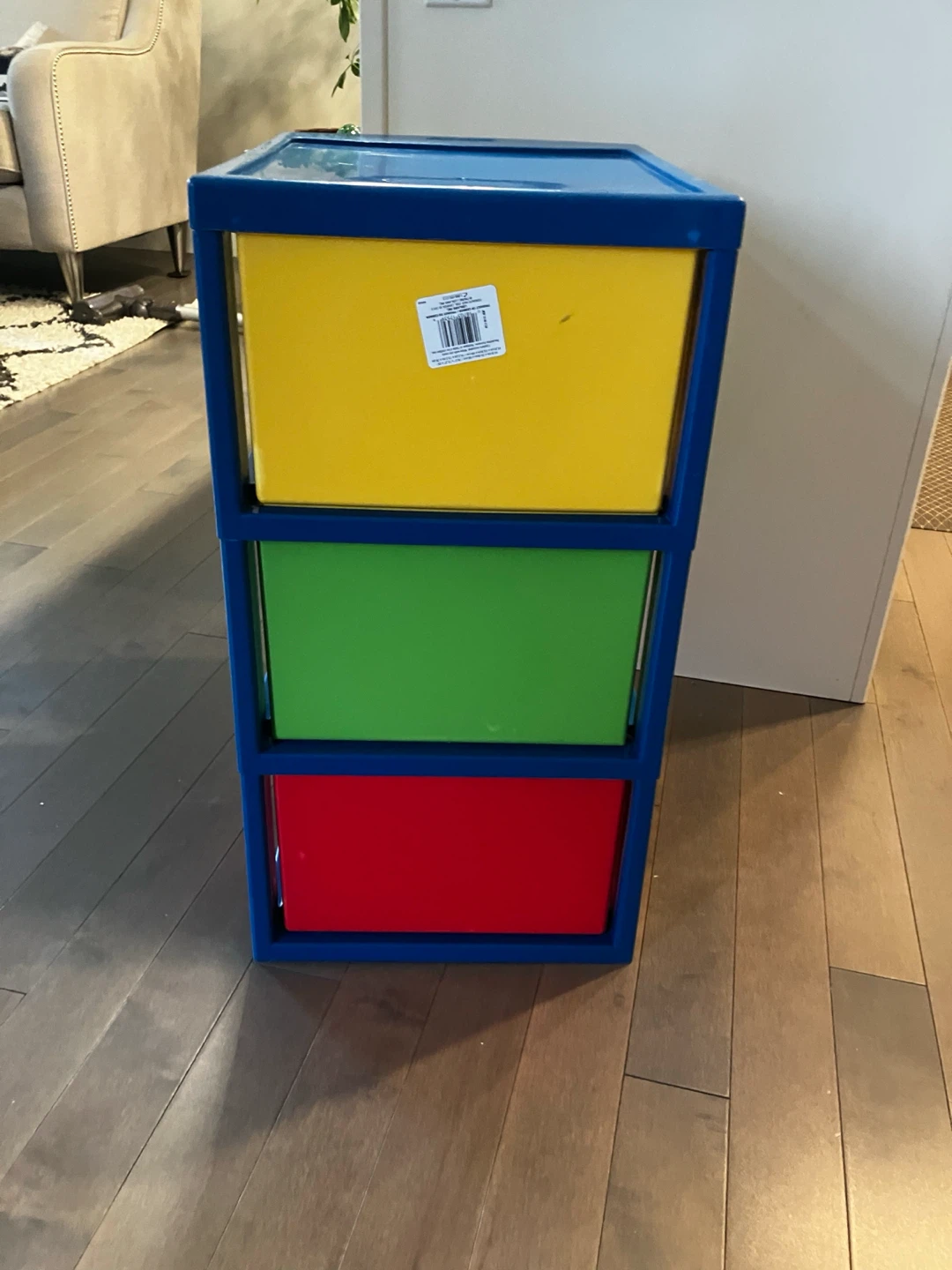 Jumpboing Kids 3-Drawer Storage Cart - photo 2