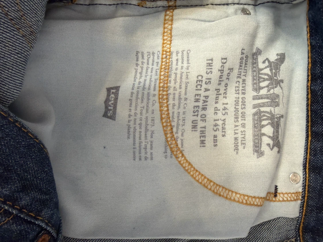 brand new Levi's 505 Denim Shorts Size 36 - photo 4
