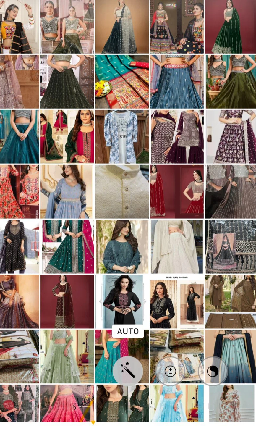 Indian Ethnic Lehenga Choli Set