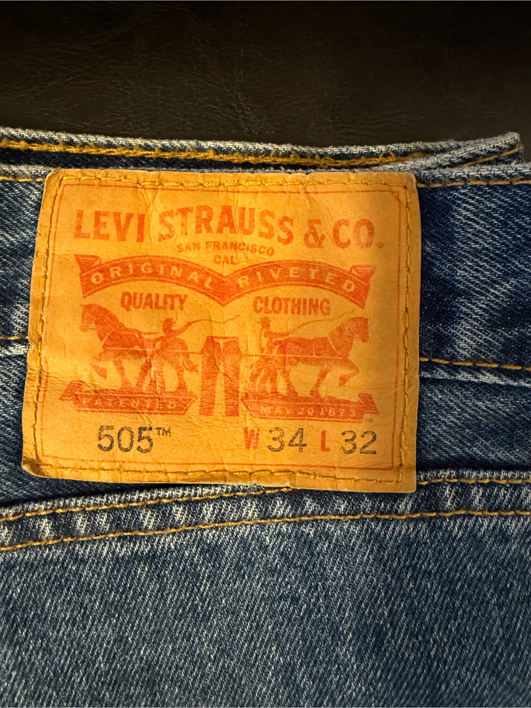 Men’s Levi's 505 Jeans W34 L32