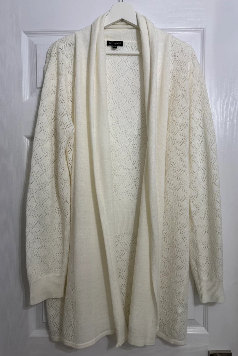 Introspect ivory Open Cardigan XL - photo 2