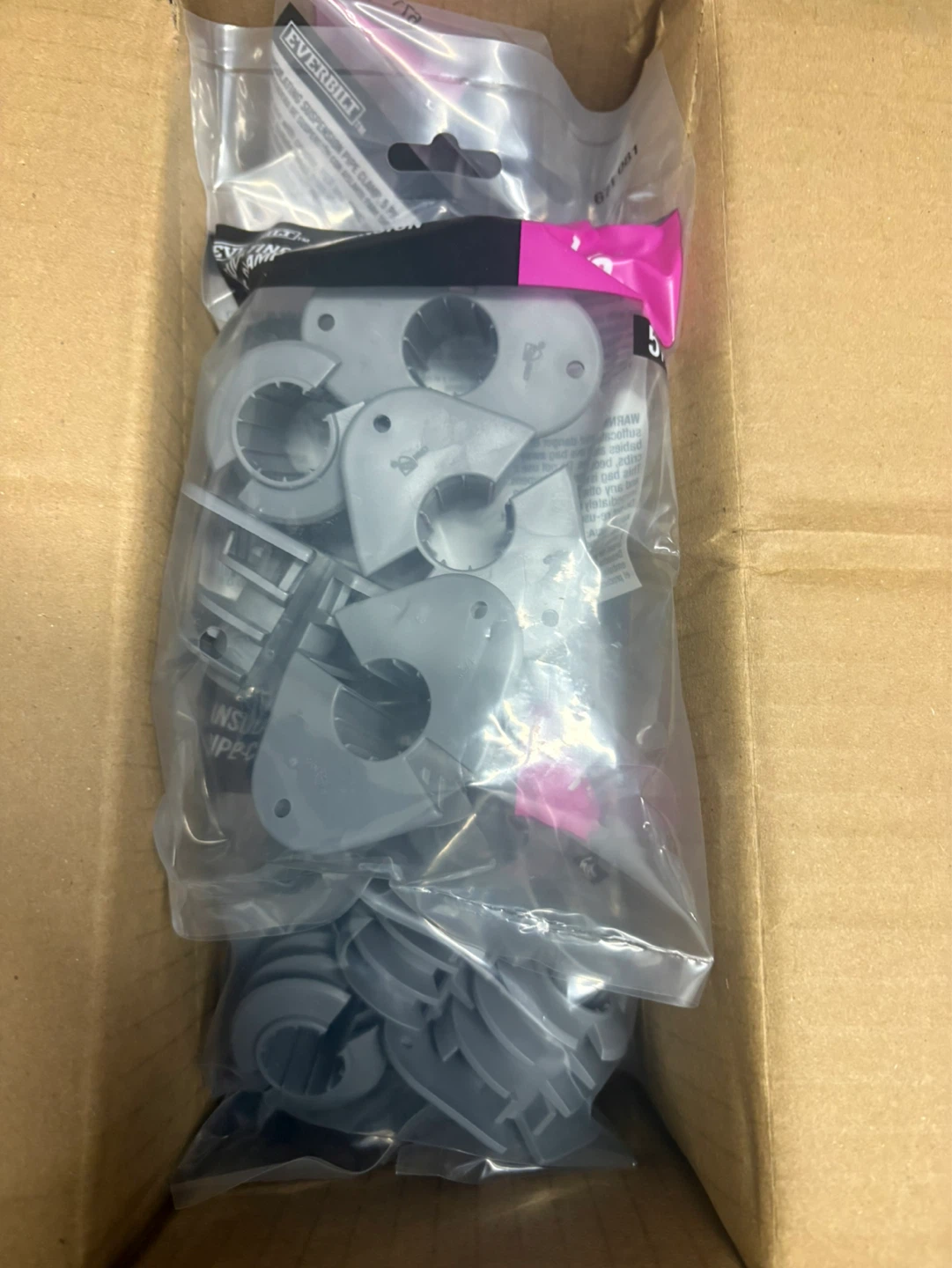 Everbilt 1/2 in. Insulating Suspension Pipe Clamps (6 Packs) - photo 2