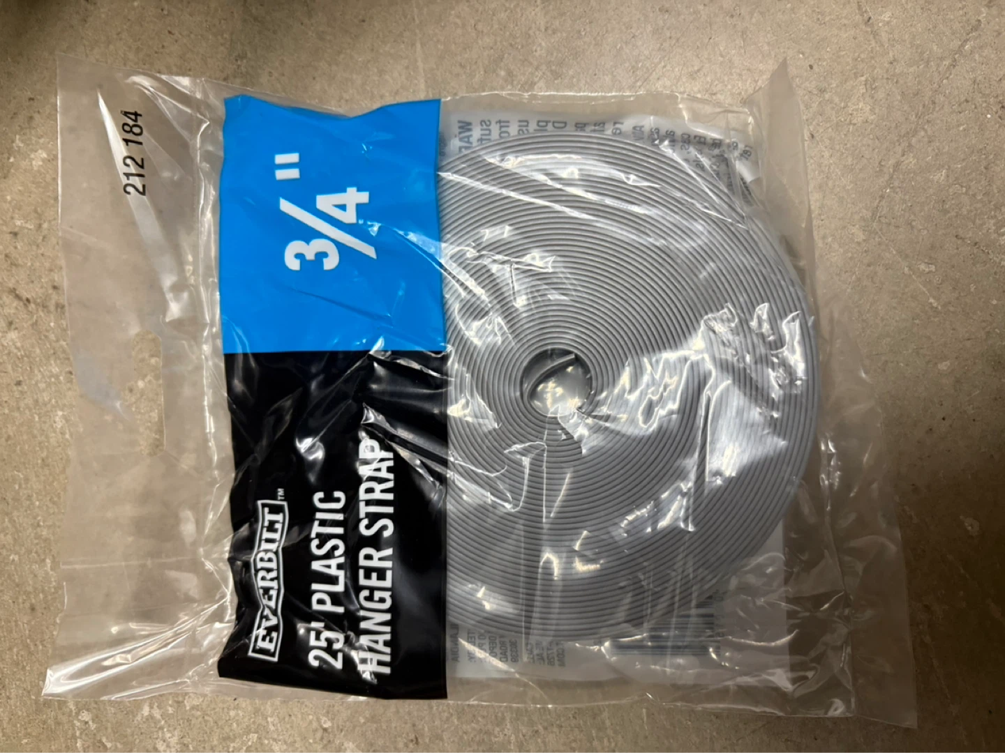 Everbilt 3/4 inch x 25 ft. Plastic Hanger Strap - photo 3