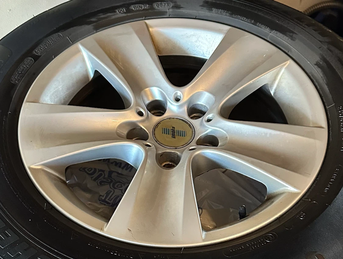 Set of 4 Imola Alloy Wheels with Michelin X-Ice Tires - photo 3