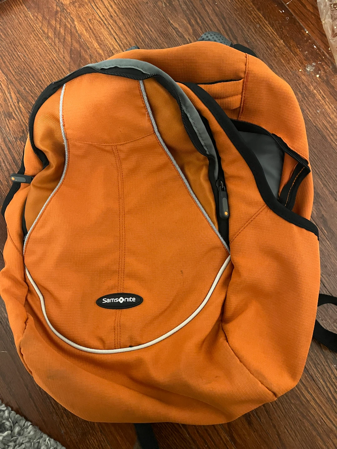 Samsonite Orange Backpack