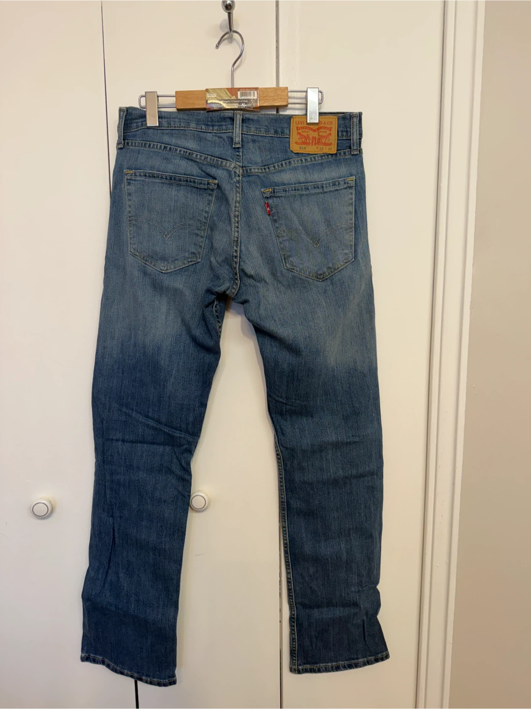 men’s Levi's 514 Straight Leg Jeans W32 L32 - photo 5