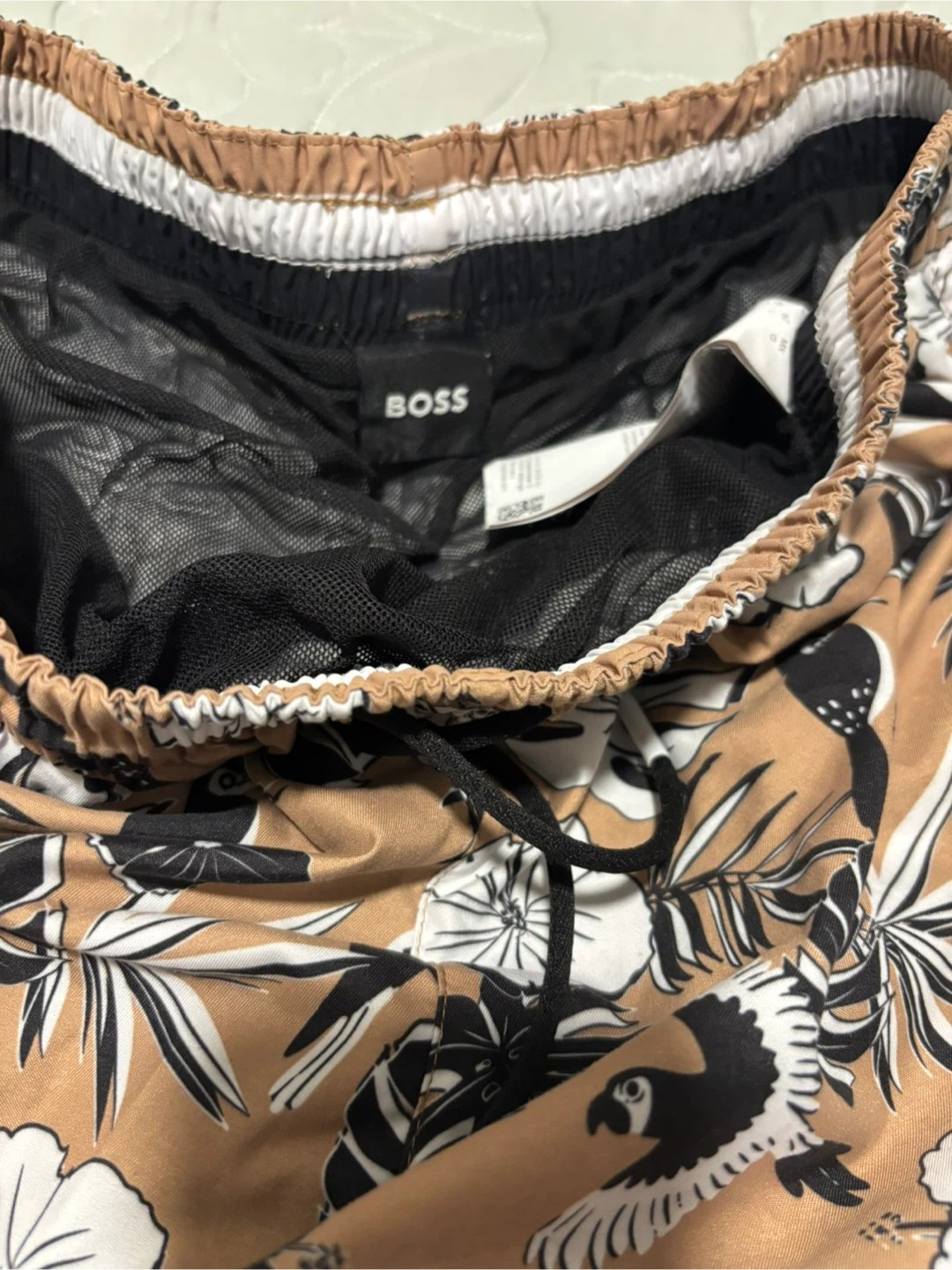BOSS Tropical Print Swim Shorts - photo 3