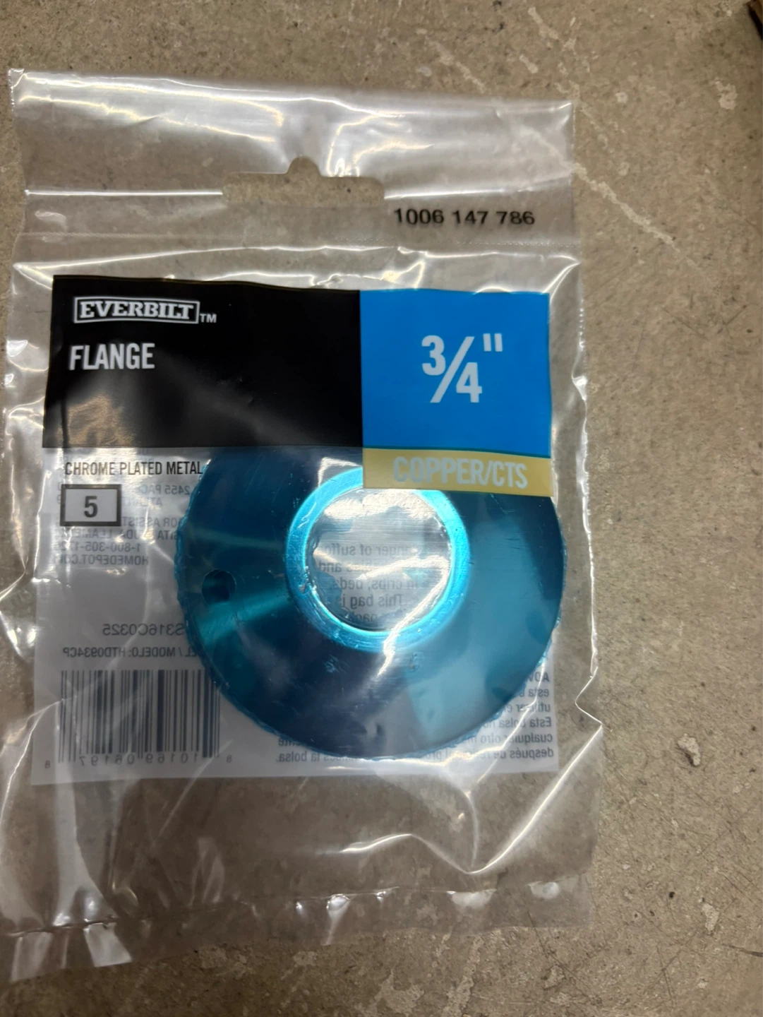 Everbilt 3/4 inch Flange Split Floor & Ceiling Plates (12 count) - photo 4