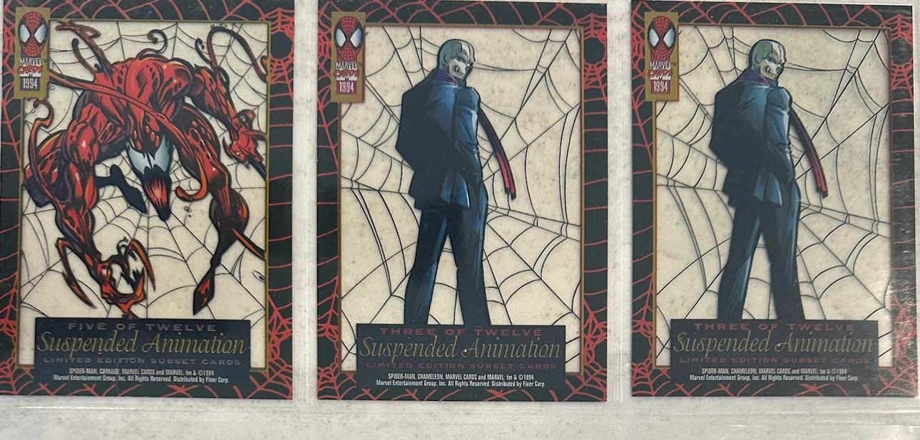 1994 Marvel Fleer Suspended Animation Trading Cards - photo 4