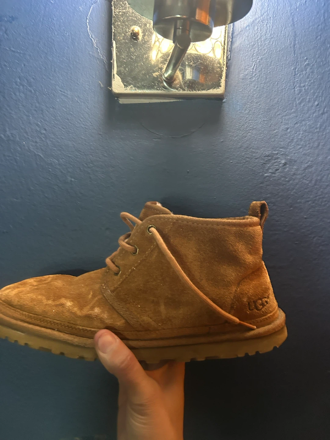 UGG Suede Lace-Up Boots Size 41