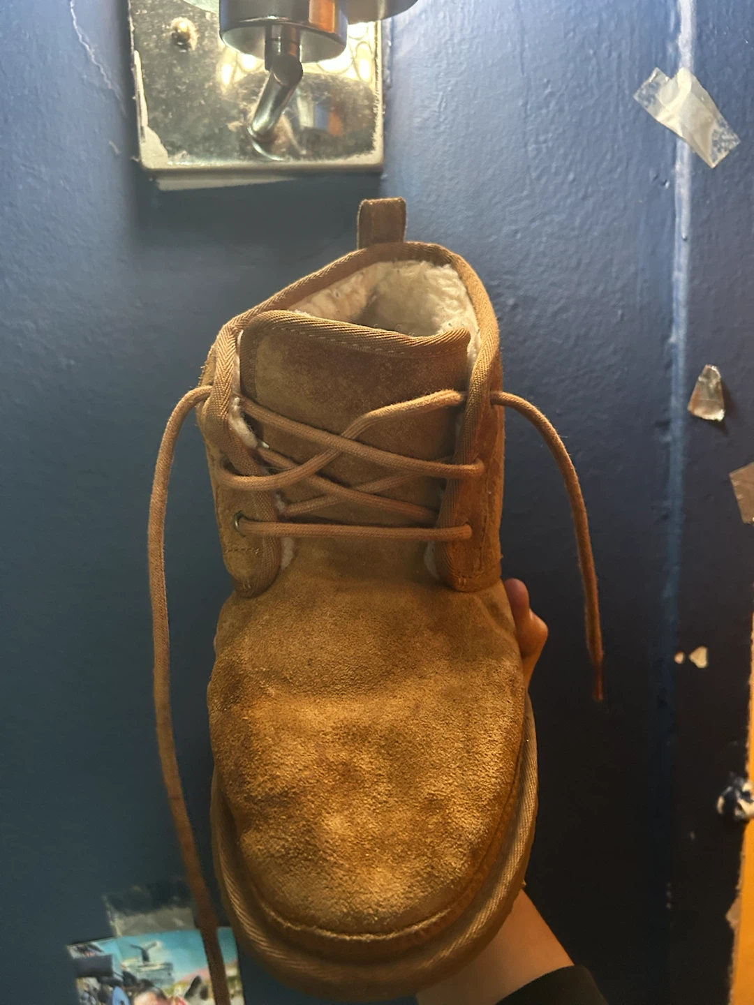 UGG Suede Lace-Up Boots Size 41 - photo 2